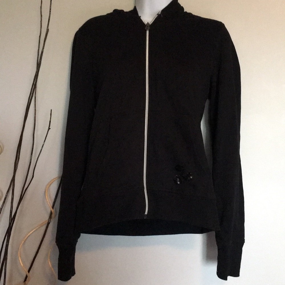 Triple Flip kids black hoodie